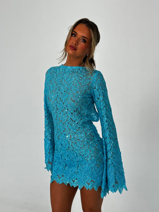 Azure Mini Dress